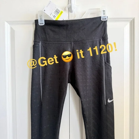 Nike Dri-FIT ADV Epic Luxe Women's Running Leggings with Pockets DD6490-010 - Picture 5 of 15